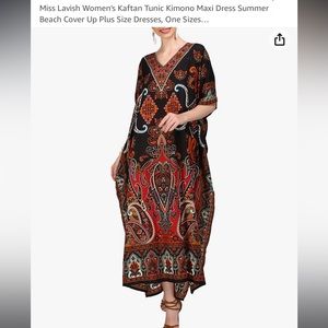 Beach cover up dress by Miss Lavish!☝️☝️🌹🤗